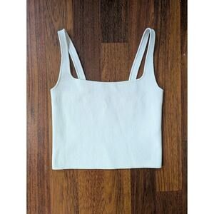 Scanlan Theodore Crepe Knit Camisole Top Ice Pink Size S